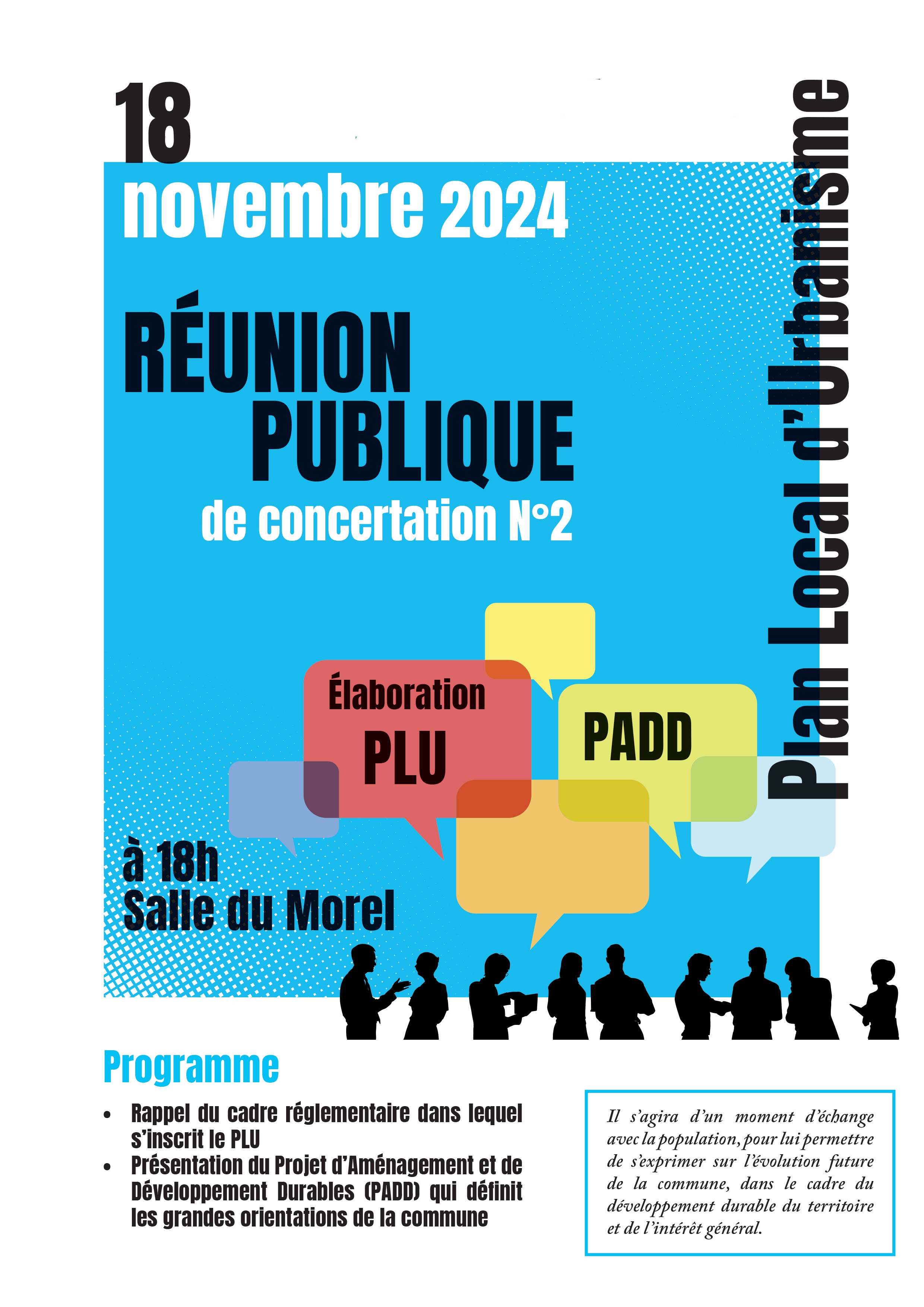 Réunion publique PLU